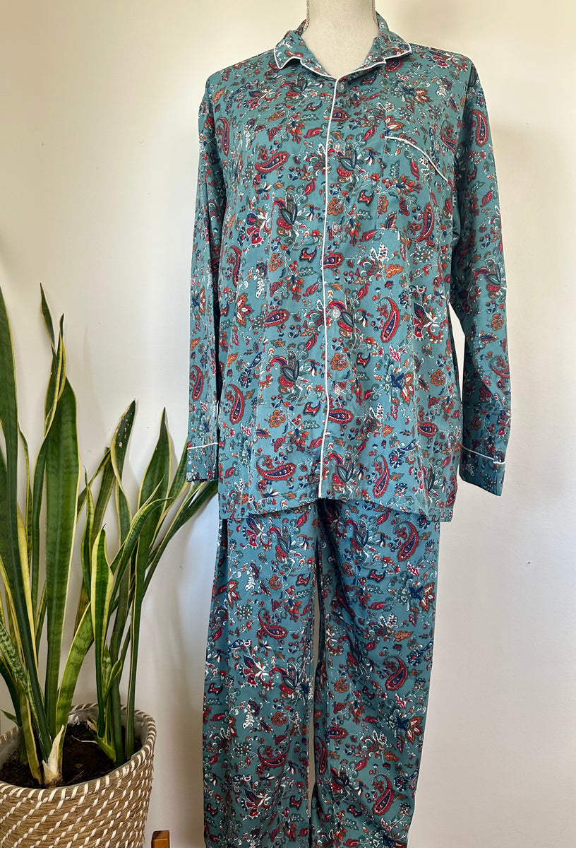 Hibiscus Supima Cotton Pyajama main image 1