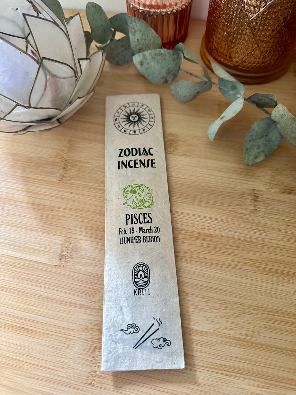 Incense - Hand Rolled - Zodiac - Pisces