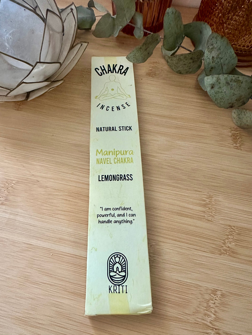 Incense - Hand Rolled - Chakra - Navel - (Lemongrass)