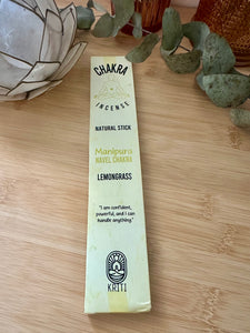 Incense - Hand Rolled - Chakra - Navel - (Lemongrass)