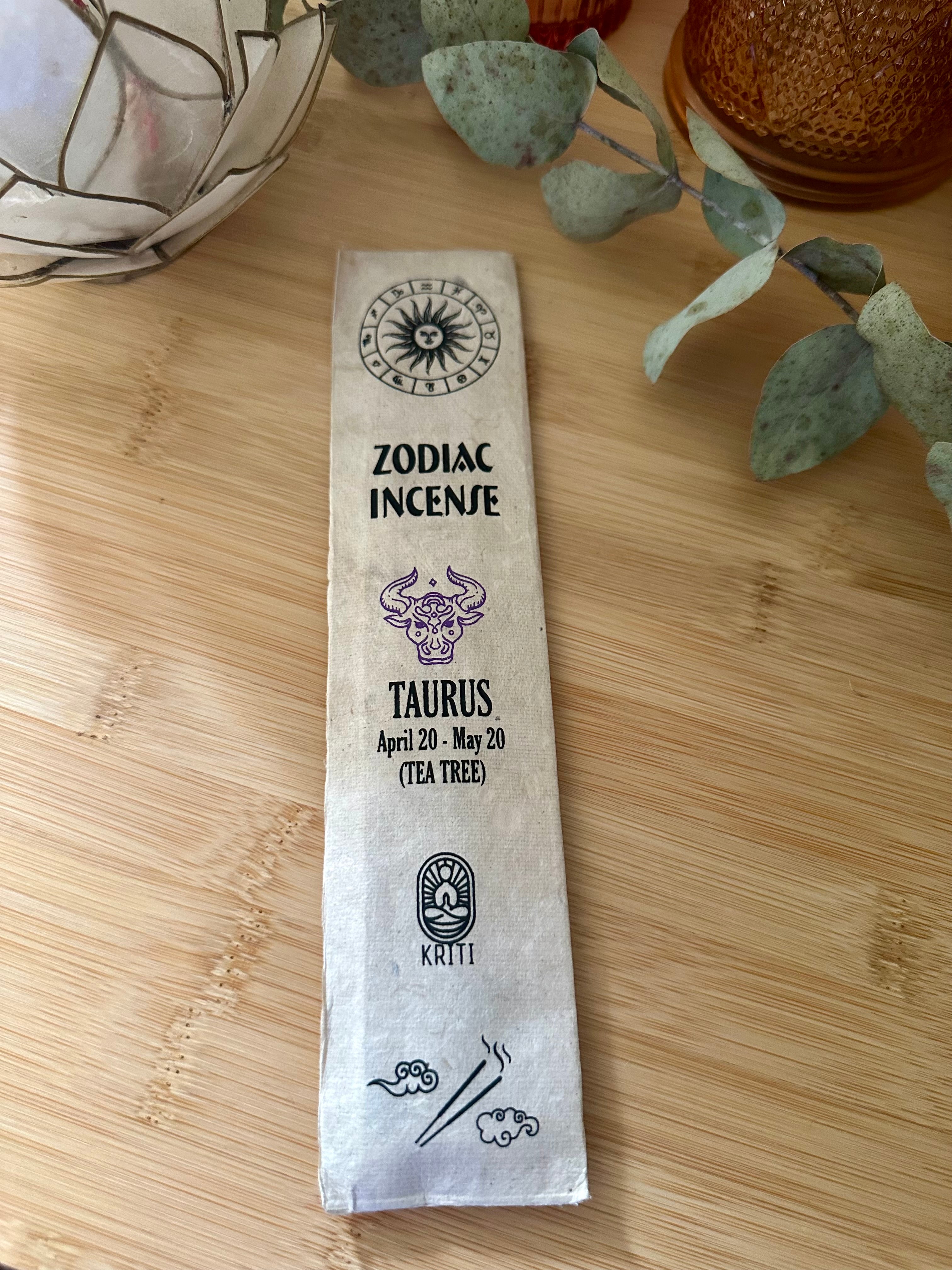 Incense - Hand Rolled - Zodiac - Taurus