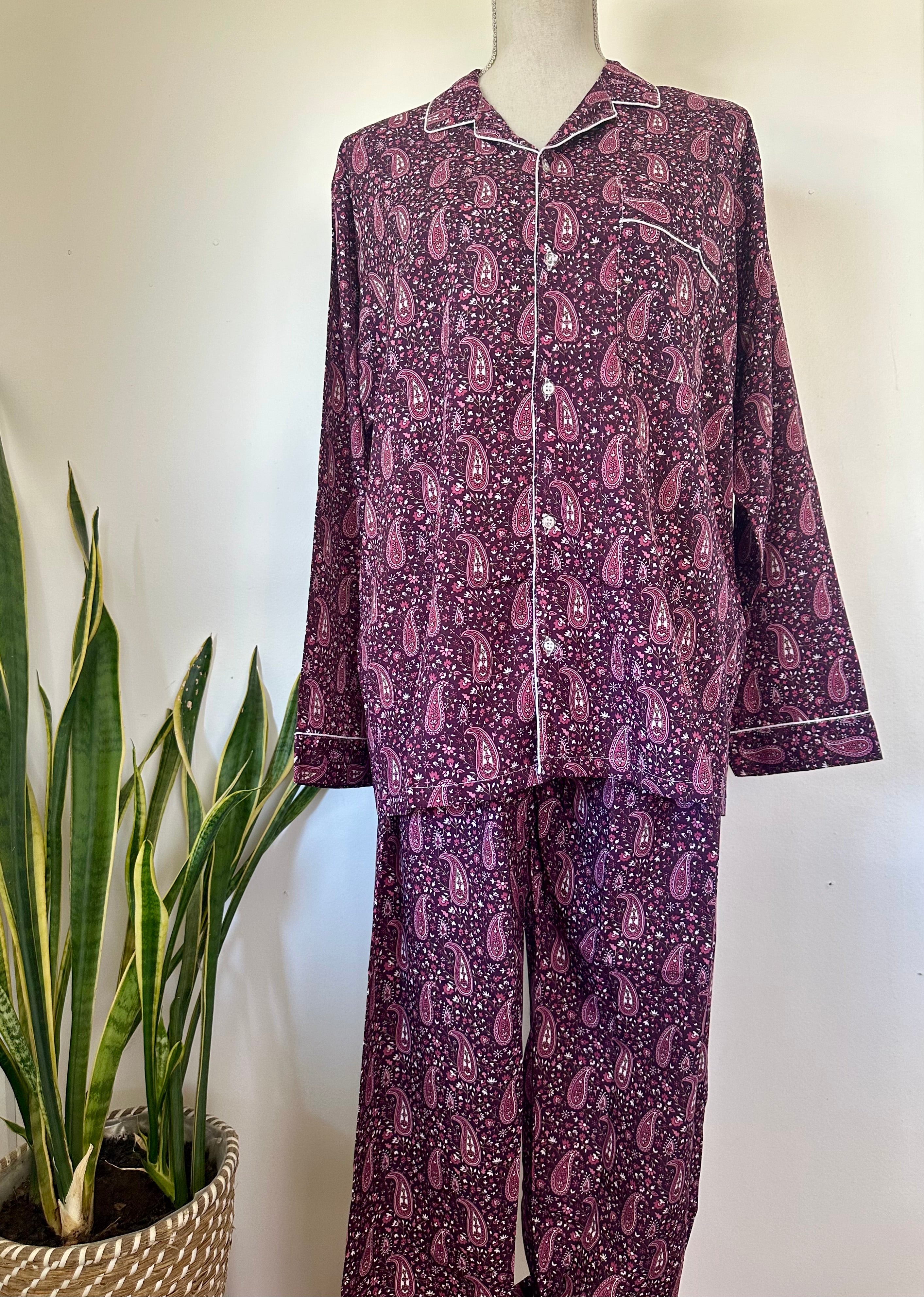 Silk and Cotton Pyjamas