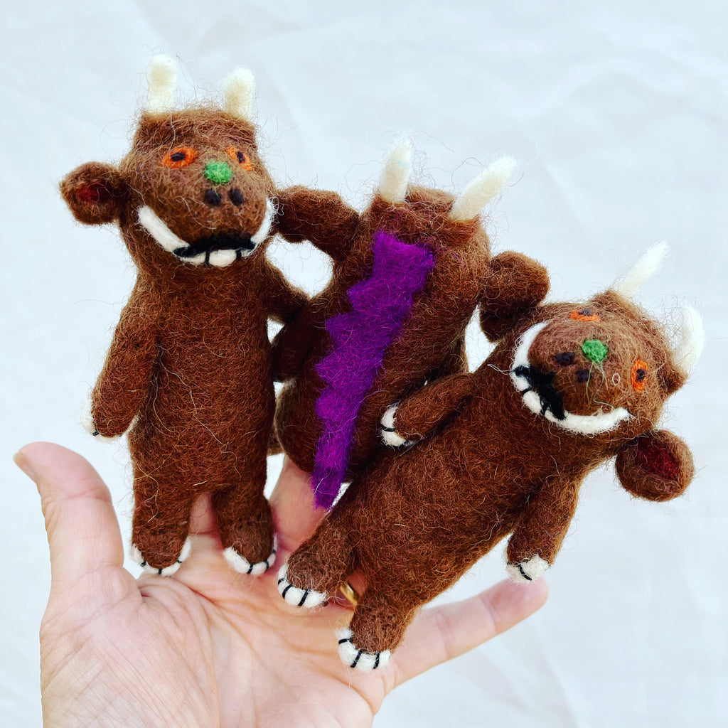 Felt Finger Puppet - Gruffalo (Single)