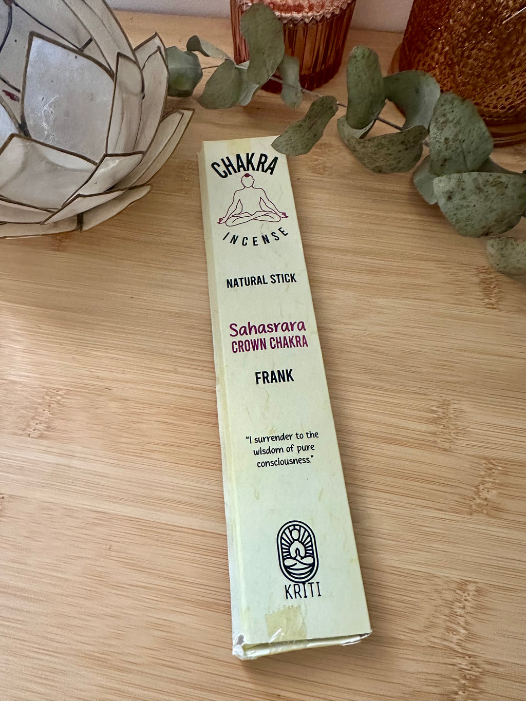Incense - Hand Rolled - Chakra - Crown (Frankincense)