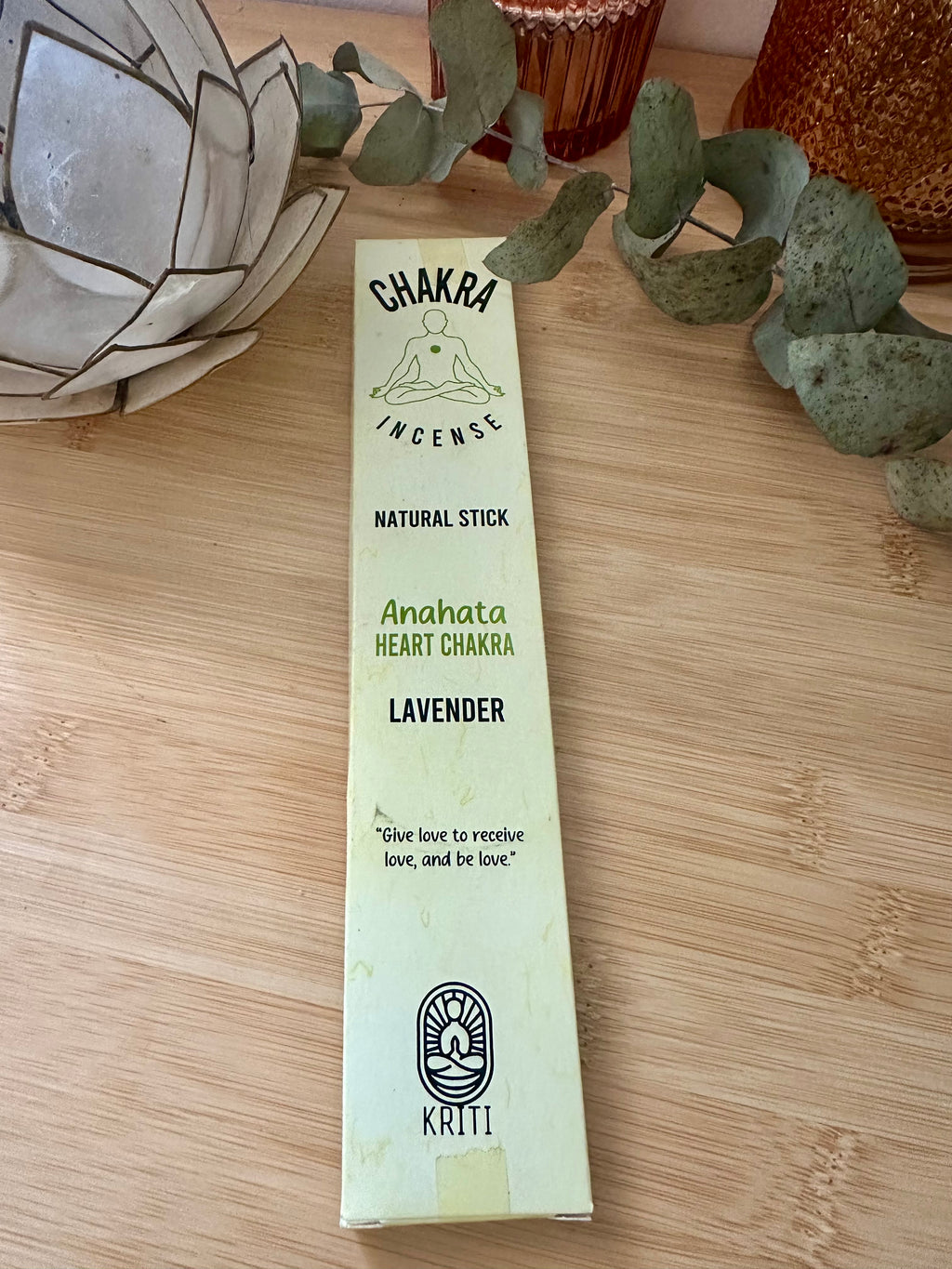 Incense - Hand Rolled - Chakra - Heart (Lavender)