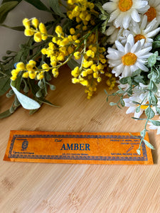 Incense - Hand Rolled Amber