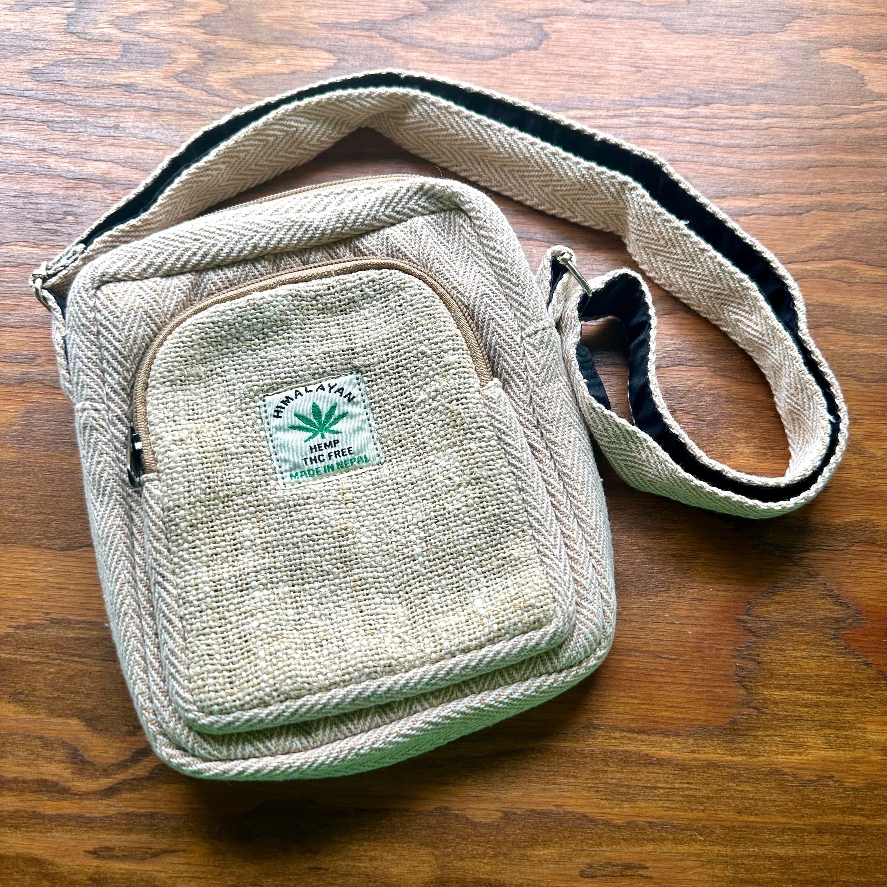 Hemp and Cotton Side Bag