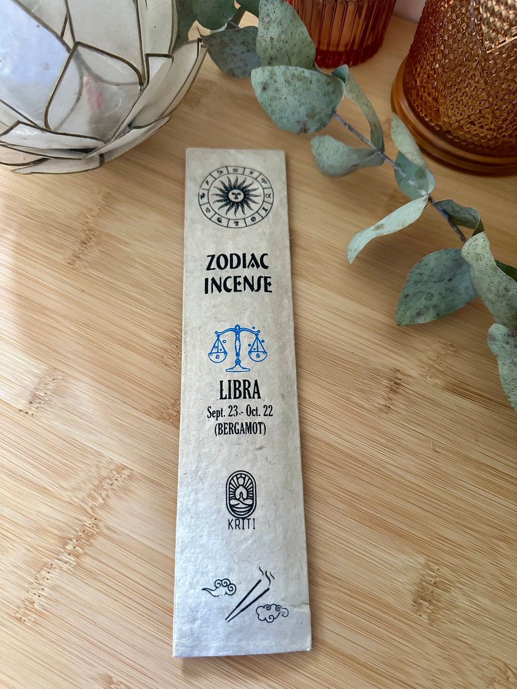 Incense - Hand Rolled - Zodiac - Libra