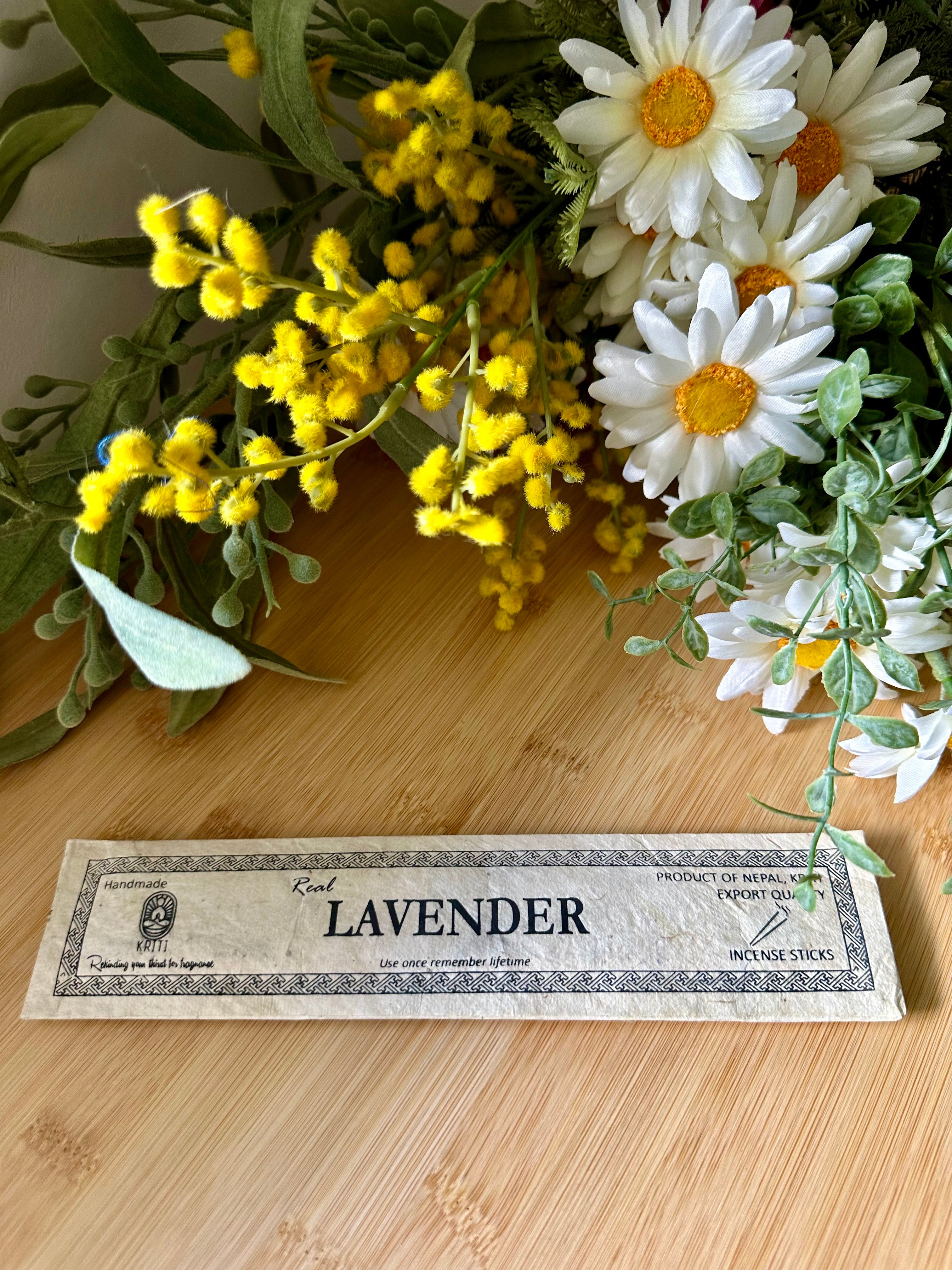 Incense - Hand Rolled Lavender