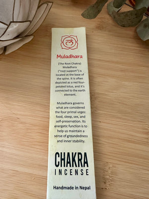 Incense - Hand Rolled - Chakra - Root (Sandalwood)