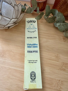 Incense - Hand Rolled - Chakra - Throat (Eucalyptus)