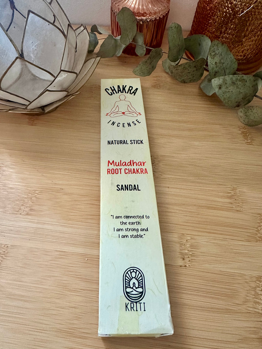 Incense - Hand Rolled - Chakra - Root (Sandalwood)