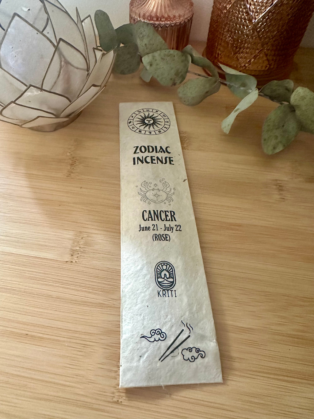 Incense - Hand Rolled - Zodiac - Cancer