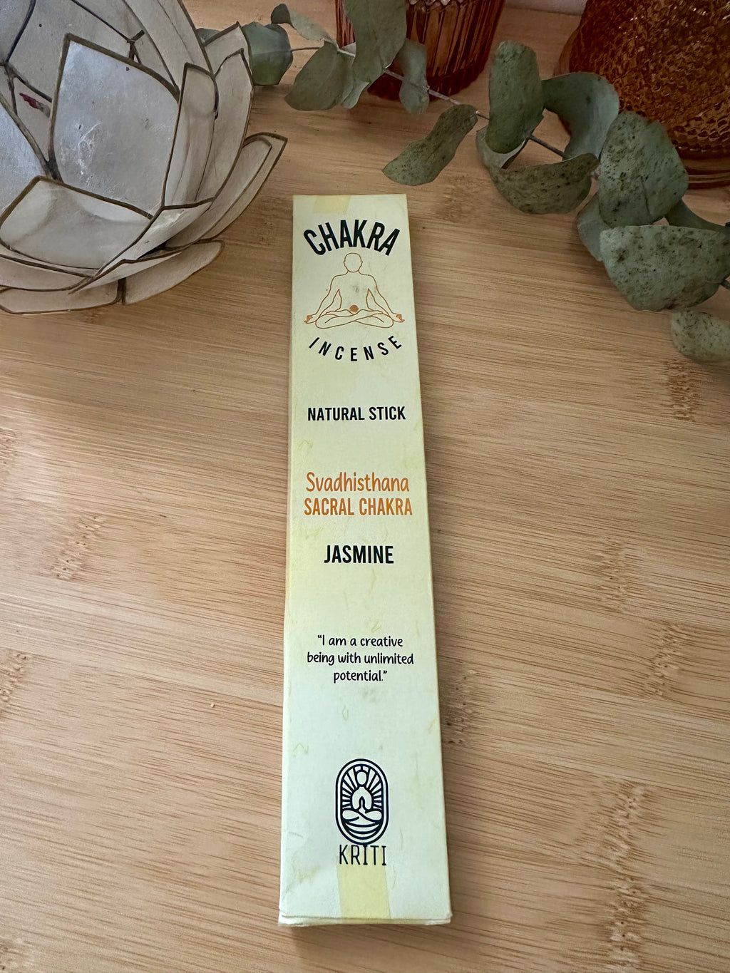 Incense - Hand Rolled - Chakra - Sacral (Jasmine)