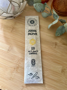 Incense - Hand Rolled - Zodiac - Leo