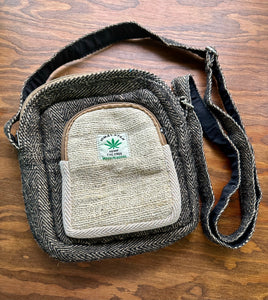 Hemp and Cotton Side Bag