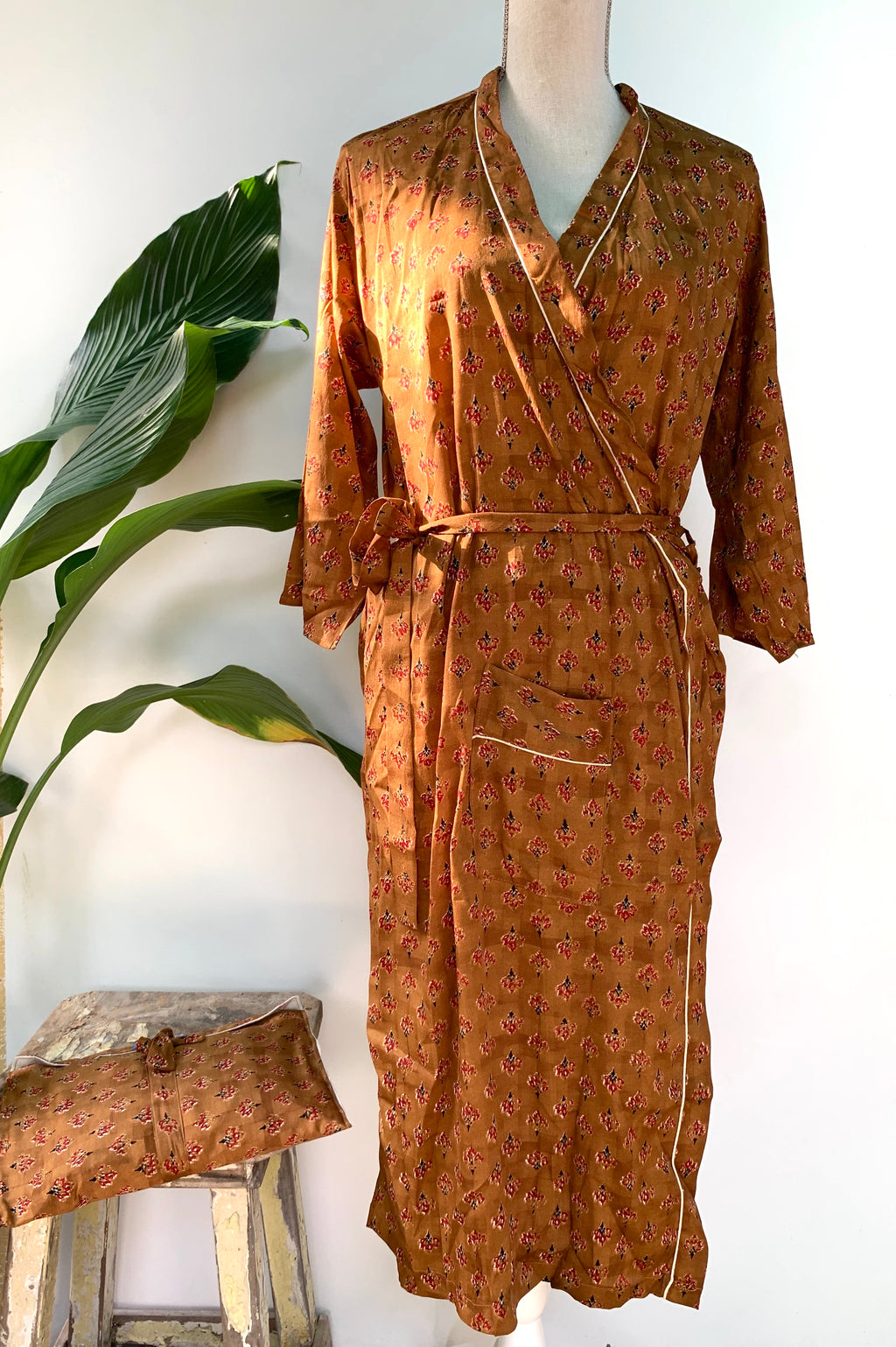 Silk and Cotton Robe