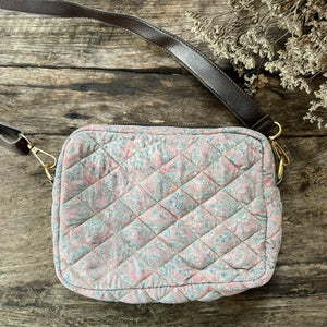 Quilted Sari Side Bag