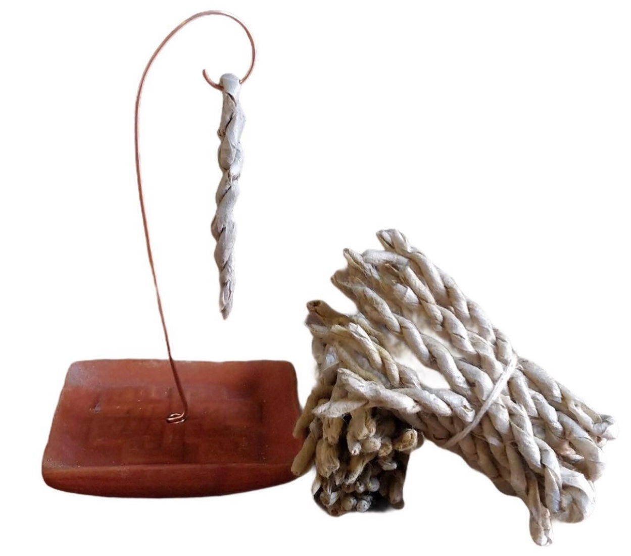 Incense burner Never-ending Knot -(Rope Incense)